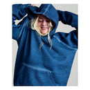 POP TRADING COMPANY POP STENCIL LOGO HOODED SWEAT NAVY【 ポップ ステンシルロゴ フーディー ネイビー 】