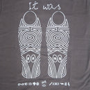 BLUTH IT WAS TEE CHACOAL GRAY 【 ブルース イット ウォズ Tシャツ チャコール グレー 】