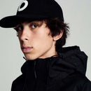 POP TRADING COMPANY POP O SIXPANEL HAT BLACK 【 ポップ O 6パネル ハット ブラック 】