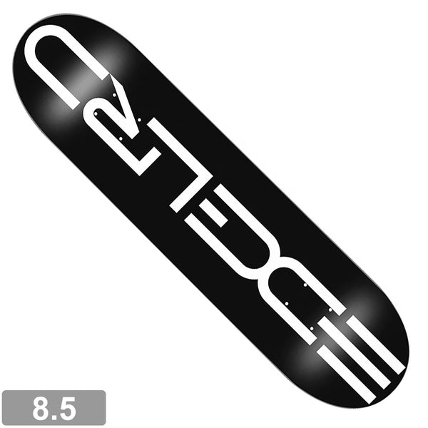 EDGLRD TECH TEAM SCRIPT BLACK/WHITE DECK 8.5【 エッジロード テック チーム ブラック/ホワイト デッキ 】