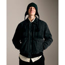 POP TRADING COMPANY POP REVERSIBLE EARFLAP BEANIE NAVY/JUNIPER 【 ポップ リバーシブル イヤーフラップ ビーニー ネイビー / ジュニパー 】