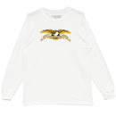 ANTI HERO BASIC EAGLE LONG SLEEVE TEE WHITE 【 アンタイヒーロー ベーシック イーグル ロングスリーブ Tシャツ ホワイト 長袖 】