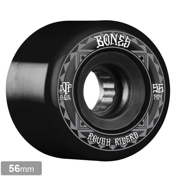 BONES ATF ROUGH RIDERS RUNNERS BLACK 56mm 【 ボーンズ ATF ラフライダー ランナーズ ブラック ウィール 】