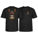 POWELL-PERALTA ANDY ANDERSON HERON SKULL TEE BLACK 【 パウエル ペラルタ アンディー・アンダソン ヘロン スカル ブラック Tシャツ 】