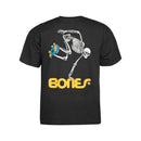 POWELL-PERALTA SKATE SKELETON BLACK YOUTH T-SHIRTS 【 子供用 ボーンズ スケート スケルトン ブラック キッズ 】