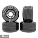 OJ THUNDER JUICE DIRT TIRES 70mm 78A BLACK WHEEL 【 オージェイ サンダー ジュース ダートタイヤ ウィール 】