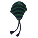 POP TRADING COMPANY POP REVERSIBLE EARFLAP BEANIE NAVY/JUNIPER 【 ポップ リバーシブル イヤーフラップ ビーニー ネイビー / ジュニパー 】