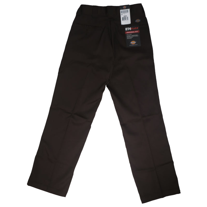 DICKIES 874 FLEX WORK PANTS BROWN【 ディッキーズ 874 フレックス ワークパンツ ブラウン 】