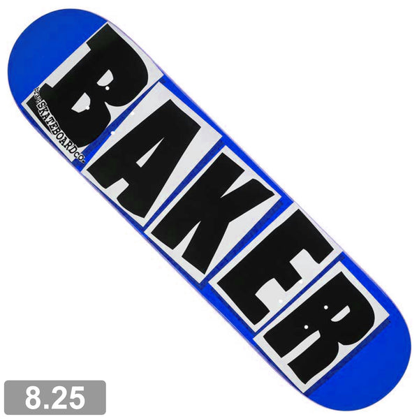 BAKER BRAND LOGO NAVY DECK 8.25 【 ベイカー ブランドロゴ ネイビー デッキ 】