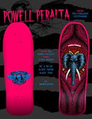 POWELL-PERALTA VALLELY ELEPHANT PINK DECK 10.0 【 パウエル ペラルタ バレリー エレファント ピンク デッキ 】