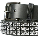 JACUZZI BELT LEATHER STUDDED 【 ジャグジー スタッズ レザー ベルト 】