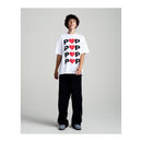 POP TRADING COMPANY POP HEART T-SHIRTS WHITE【 ポップ ハート Tシャツ ホワイト 】