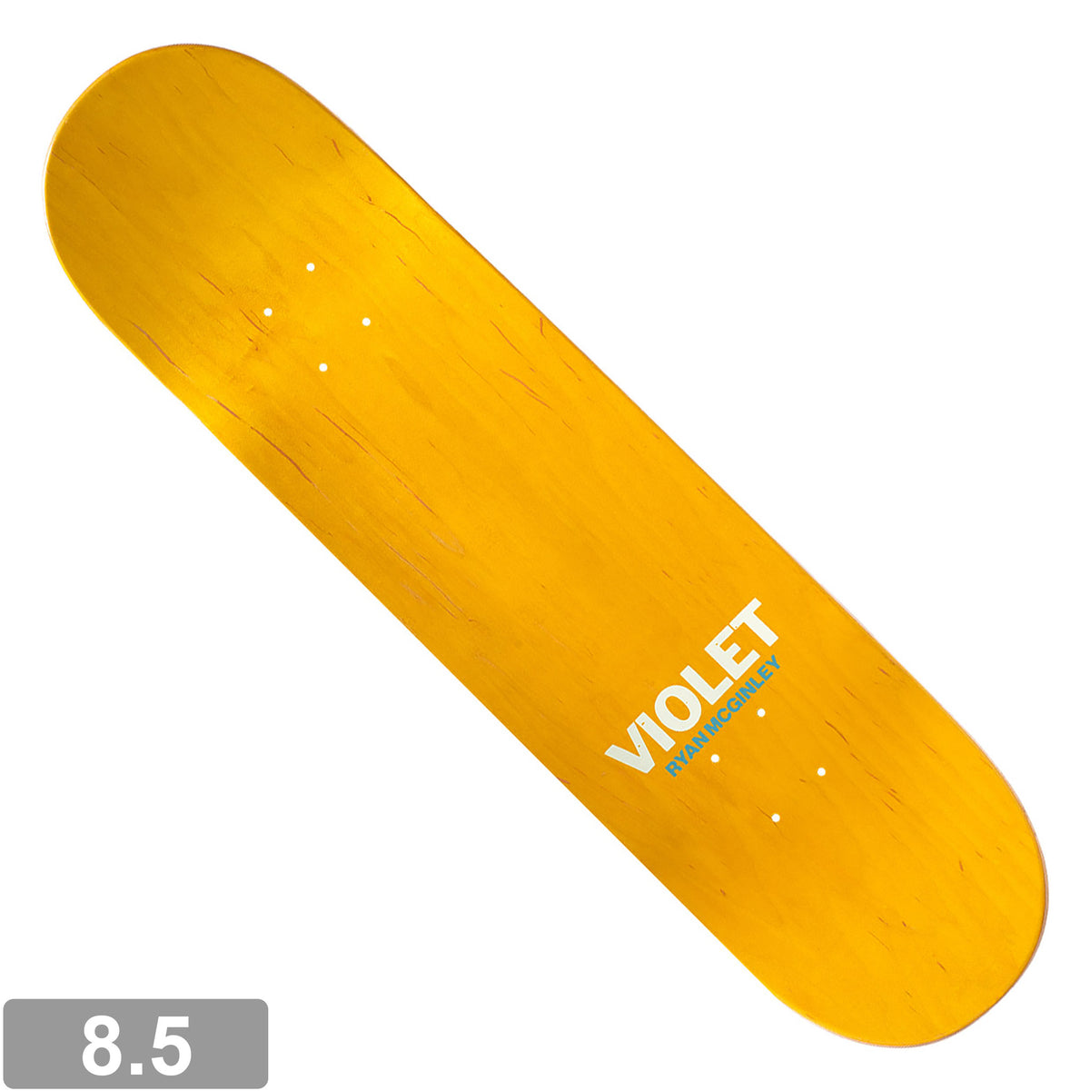 VIOLET RYAN MCGINLEY LIZZY DECK YELLOW DECK 8.5【 バイオレット