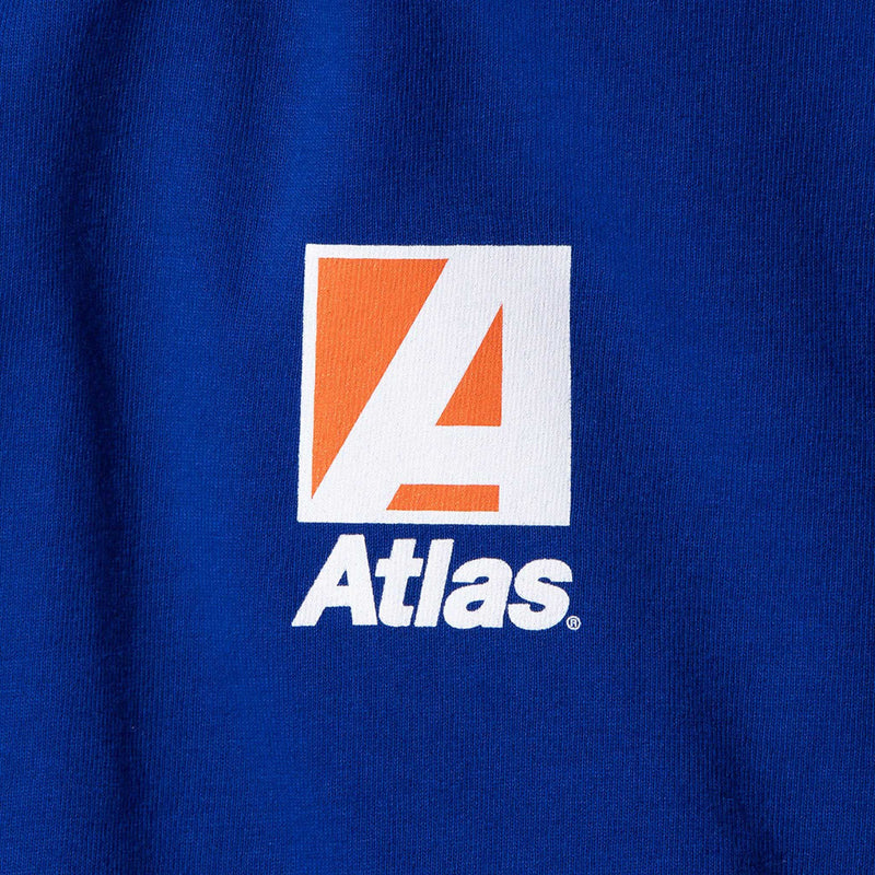 ATLAS SPORTS A T-SHIRTS BLUE 【 アトラス スポーツ A Tシャツ ブルー 】