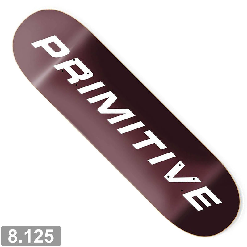 PRIMITIVE EURO SLANT CORE BURGUNDY DECK 8.125 【 プリミティブ ユーロスラント バーガンディ デッキ 】