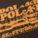 POLAR SKATE CO. FIELDS TEE CHOCOLATE【 ポーラー フィールド Tシャツ チョコレート 】