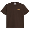 POLAR SKATE CO. FIELDS TEE CHOCOLATE【 ポーラー フィールド Tシャツ チョコレート 】