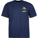 POWELL-PERALTA SKATE SKELETON NAVY YOUTH T-SHIRTS 【 子供用 ボーンズ スケート スケルトン ネイビー キッズ 】