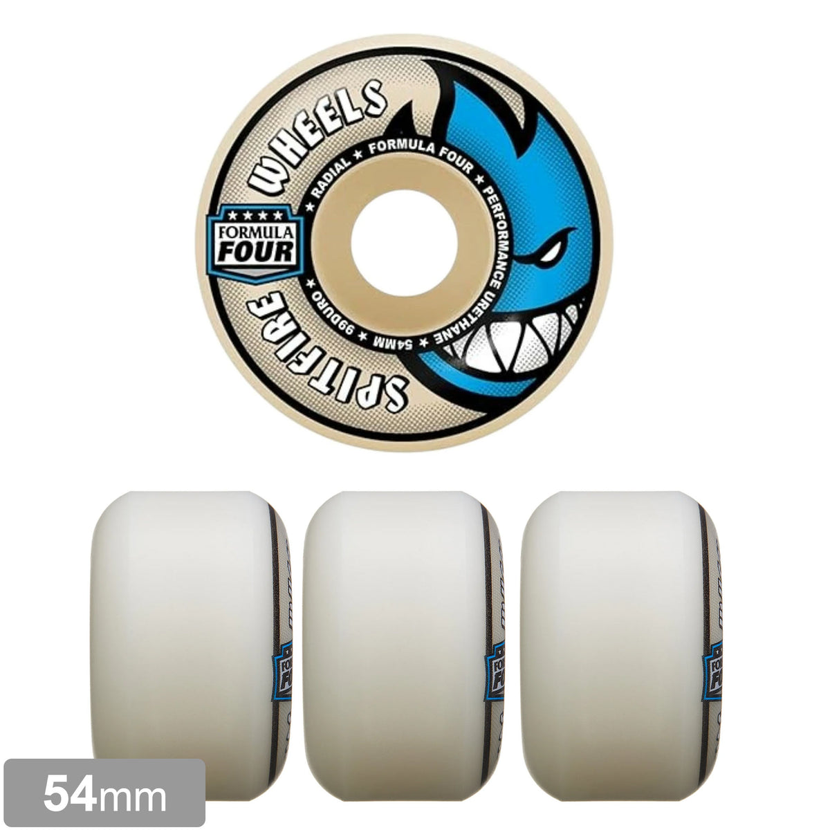 スピットSpitfire Formula Four 99A 54mmウィール SPITFIRE FORMULA FOUR RADIAL WHEEL 99A 54mm 【 スピットファイア