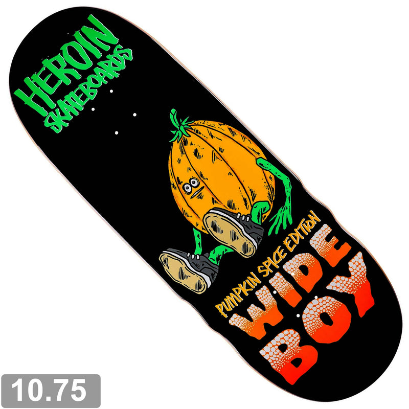 HEROIN PUMPKIN SPICE WIDE BOY DECK 10.75【 ヘロイン パンプキン スパイス ワイド ボーイ デッキ 】