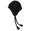 POP TRADING COMPANY POP REVERSIBLE EARFLAP BEANIE BLACK/CHARCOAL 【 ポップ イヤーフラップ ビーニー ブラック / チャコール 】