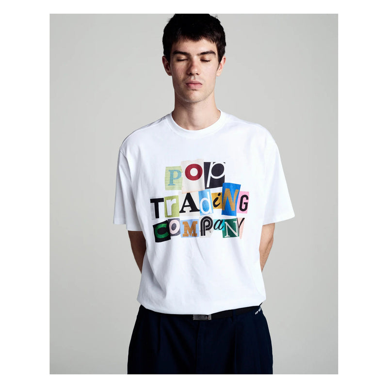 POP TRADING COMPANY POP RANSOM T-SHIRTS WHITE【 ポップ ランサム T