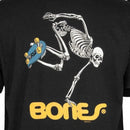 POWELL-PERALTA SKATE SKELETON BLACK YOUTH T-SHIRTS 【 子供用 ボーンズ スケート スケルトン ブラック キッズ 】