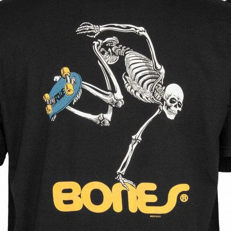 POWELL-PERALTA SKATE SKELETON BLACK YOUTH T-SHIRTS 【 子供用