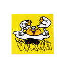 WKND STICKER YELLOW WHITE 【 ウィークエンド ステッカー イエロー ホワイト 】