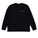 POP TRADING COMPANY POP LOGO LONGSLEEVE BLACK【 ポップ ロゴ ロングスリーブ ホワイト 長袖 】 (コピー)