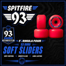 SPITFIRE FORMULA FOUR RADIALS 93D SOFT SLIDERS PINK 56mm 【 スピットファイヤー F4 ラディアル 93d ソフト スライダーズ ピンク 】