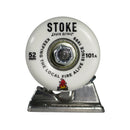 【 7.4～7.8のデッキとあわせて簡単にコンプリート完成! 】 INDEPENDENT 129 STANDARD x STOKE ウィール 足回りセット