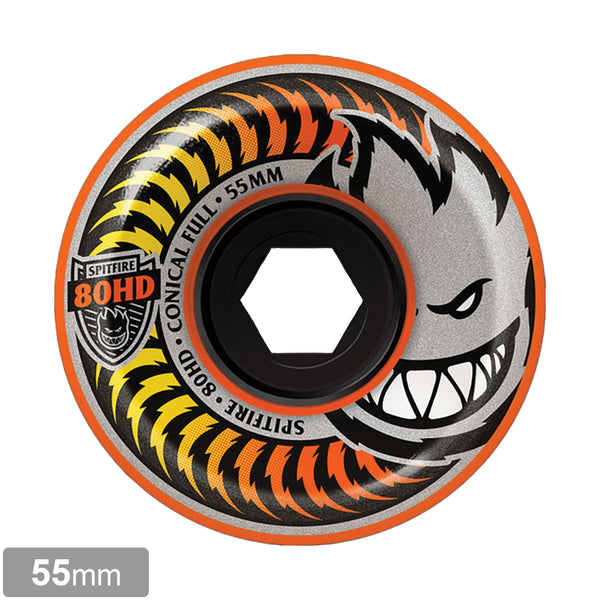 SPITFIRE CHARGERS CONICAL FULL FADED ORANGE 80HD 55mm 【 スピットファイア チャージャーズ コニカル フル フェイデッド オレンジ ウィール 】