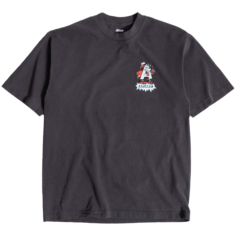 ATLAS SPECIAL WAYS T-SHIRTS VINTAGE BLACK 【 アトラス スペシャル ウェイズ Tシャツ ヴィンテージ ブラック 】