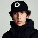 POP TRADING COMPANY POP O SIXPANEL HAT BLACK 【 ポップ O 6パネル ハット ブラック 】