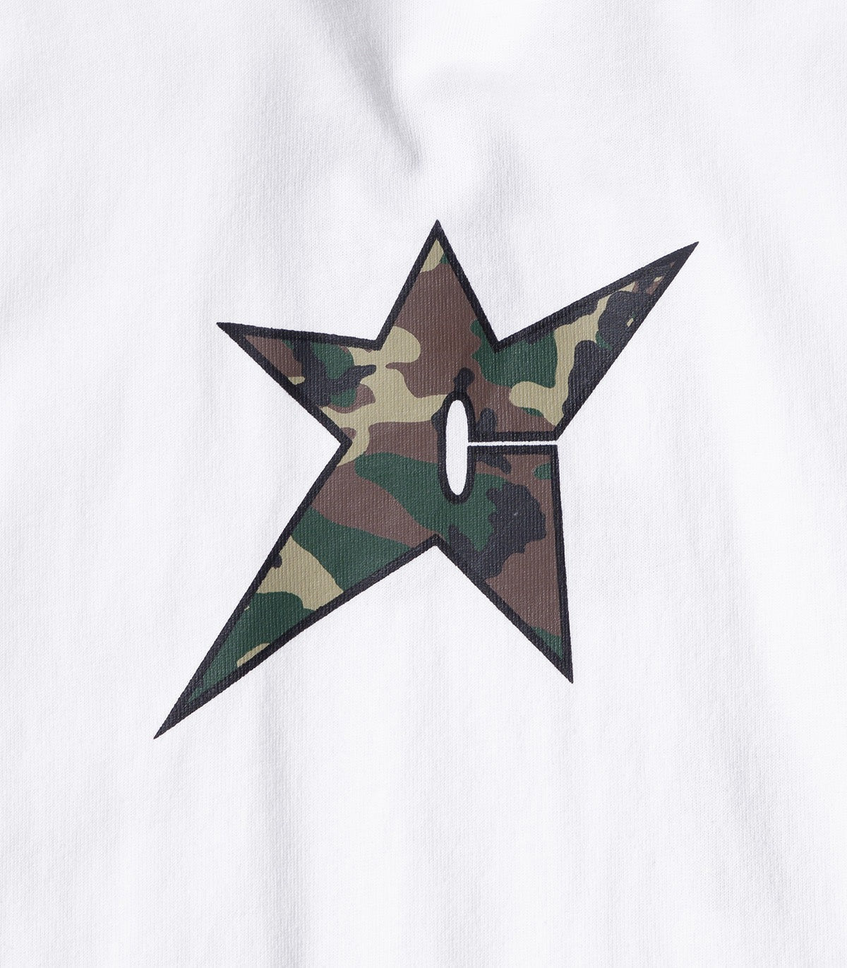 CARPET COMPANY C-STAR TEE CAMO WHITE 【 カーペット カンパニー C 