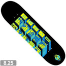 EVISEN SKATEBOARDS WORLD HALL BLACK DECK 8.25 【 エビセン ワールド ホール ブラック デッキ 】