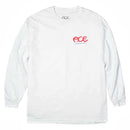 ACE TRUCKS SALTY LONG SLEEVE T-SHIRT WHITE  【 エース ソルティ ロング スリーブ Tシャツ ホワイト 長袖 】