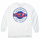 ACE TRUCKS SALTY LONG SLEEVE T-SHIRT WHITE  【 エース ソルティ ロング スリーブ Tシャツ ホワイト 長袖 】