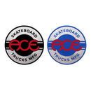 ACE TRUCKS SEAL LOGO SILVER SMALL STICKERS 【 エース トラック シール ロゴ シルバー スモール ステッカー 】