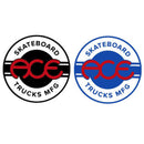 ACE TRUCKS SEAL LOGO NORMAL SMALL STICKERS 【 エース トラック シール ロゴ ノーマル スモール ステッカー 】