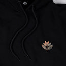 MAGENTA FALL LEAF HOODIE BLACK【 マゼンタ フォール リーフ フーディー ブラック 】