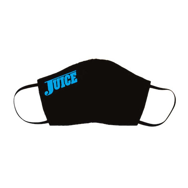 JUICE FACE LOGO MASK BLACK/BLUE 【 ジュース フェイス ロゴ マスク 】