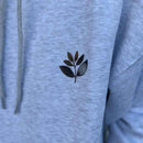 MAGENTA FALL LEAF HOODIE ASH【 マゼンタ フォール リーフ フーディー アッシュ 】