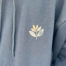 MAGENTA FALL LEAF HOODIE BLACK【 マゼンタ フォール リーフ フーディー ブラック 】