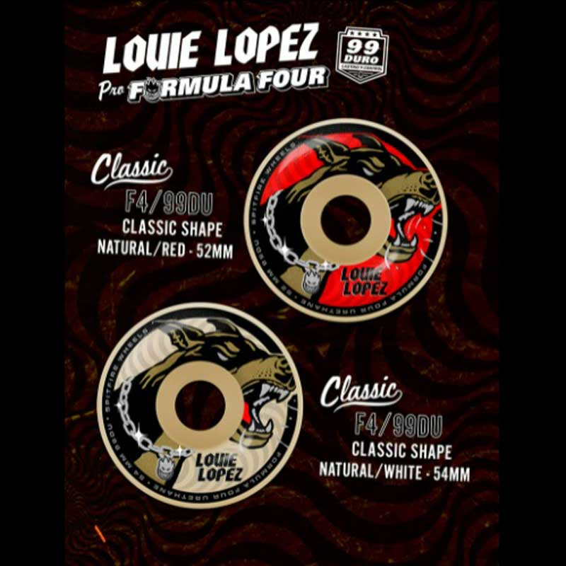 SPITFIRE FORMULA FOUR CLASSIC LOUIE LOPEZ 99A 54mm【 スピットファイア F4 クラシック ルイ ロペス ウィール 】