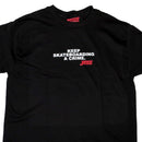 JUICE KEEP SKATEBOADING CRIME BLACK T-SHIRTS 【 ジュース キープ スケートボーディング クライム Tシャツ ブラック 】