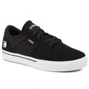 ETNIES BARGE KIDS BLACK/WHITE SUEDE SHOES 【 エトニーズ バージ キッズ子供用 シューズ 】
