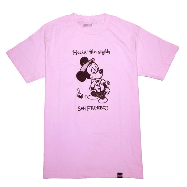 SNACK SEEIN' THE SIGHTS PINK【 スナック サイトシーン Tシャツ 】