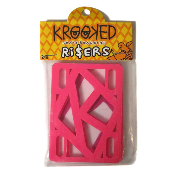 KROOKED RISER PAD PINK 1/8 【 クルキッド ライザー パッド ピンク 1/8インチ 】